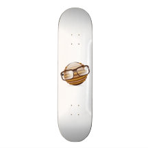 The Wise Guy - Choose your background color Skateboard Deck
