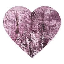 The Witching Hour Heart Stickers