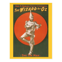 The Wizard of Oz Musical - The Tin Man Post Cards