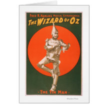 "The wizard of Oz" Musical Theatre Poster #2 Card