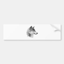 THE WOLF LEADER BUMPER STICKERS