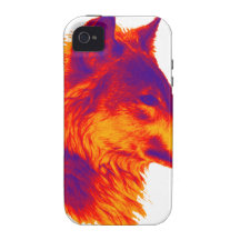 the WOLF shadows iPhone 4/4S Cover