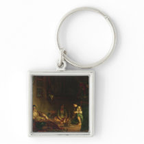 The Women of Algiers in their Harem, 1847-49 Key Chains