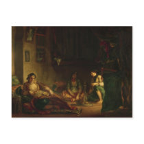 The Women of Algiers in their Harem, 1847-49 Post Card