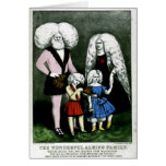 The Wonderful Albino Family Card