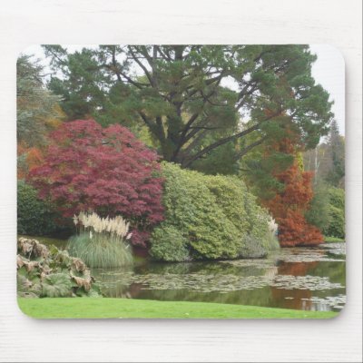 The wonders of Sheffield Park Mouse Pad by Onawhimsey