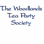The Woodlands Tea Party Society polo shirt embroidered shirts