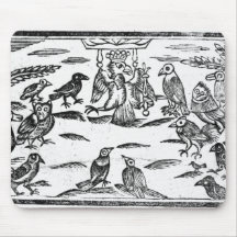 The Woody Choristers or The Birds Harmony Mouse Pads