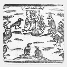 The Woody Choristers or The Birds Harmony Stickers