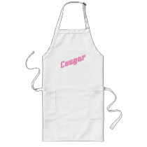 The Word Cougar Apron