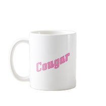 The Word Cougar Mugs