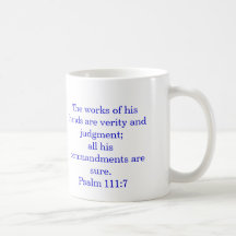The works of His hand Mugs
