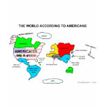 The World According to Americans t-shirts