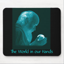 The World in our Hands Mousemat mousepads