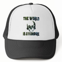 THE WORLD IS A VAMPIRE MESH HAT