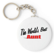 The World's Best Aunt Keychain