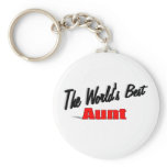 The World's Best Aunt keychains