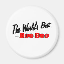 The World's Best Boo Boo Refrigerator Magnets