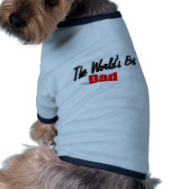 The World's Best Dad Dog T Shirt
