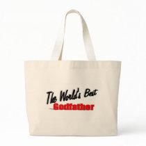 The World's Best Godfather Tote Bags
