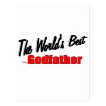 The World's Best Godfather Post Cards