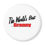 The World's Best Granny magnets