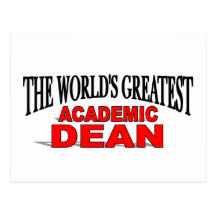 The World's Greatest Academic Dean Post Card