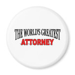 The World's Greatest Attorney magnets