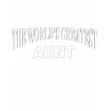 The World's Greatest Aunt t-shirts