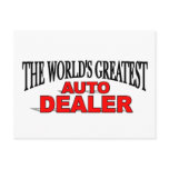 The World's Greatest Auto Dealer postcards