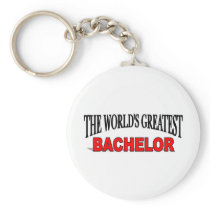 The World's Greatest Bachelor Key Chain