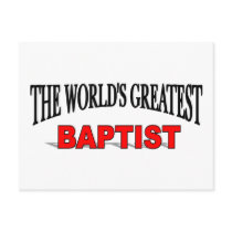 The World's Greatest Baptist Post Cards
