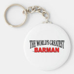 The World's Greatest Barman Key Chains