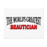 The World's Greatest Beautician postcards