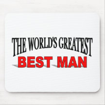 The World's Greatest Best Man Mousemats