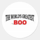 The World's Greatest Boo Sticker