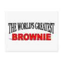 The World's Greatest Brownie postcards