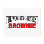 The World's Greatest Brownie postcards