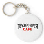 The World's Greatest Cafe keychains