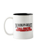 The World's Greatest Call Centre Representative mugs
