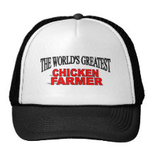 The World's Greatest Chicken Farmer Mesh Hats