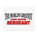 The World's Greatest Chief Master Sergeant postcards