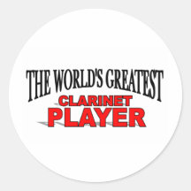 The World's Greatest Clarinet Player Sticker