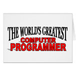 The World's Greatest Computer Programmer cards