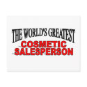 The World's Greatest Cosmetic Salesperson postcards