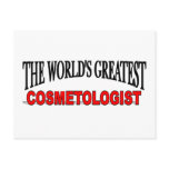 The World's Greatest Cosmetologist postcards