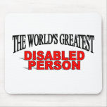 The World's Greatest Disabled Person mousepads