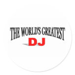 The World's Greatest DJ stickers