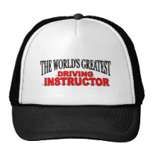 The World's Greatest Driving Instructor Hats