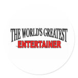 The World's Greatest Entertainer stickers